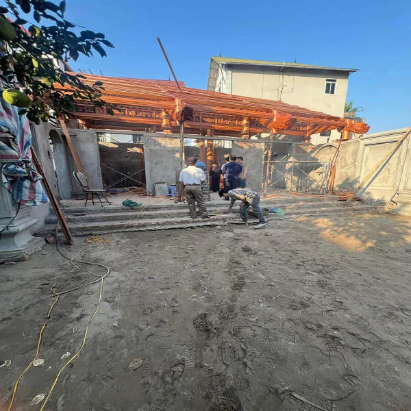 Mẫu nhà gỗ 3 gian 4 cột