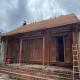 Thi công Nhà thờ gia tiên 3 gian bằng gỗ Lim cho gia chủ tại Vĩnh Tường, Vĩnh Phúc